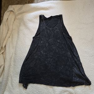 Black distressed Torrid tank top